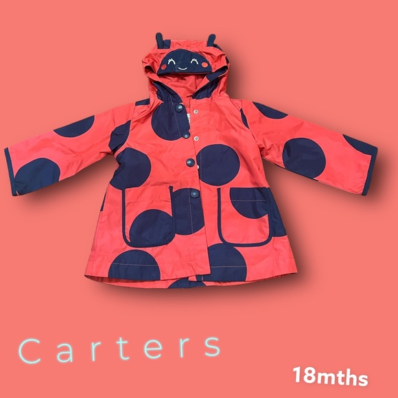 Carter's Jackets & Coats Carters 8mth Lady Hug Rain Jacket Poshmark